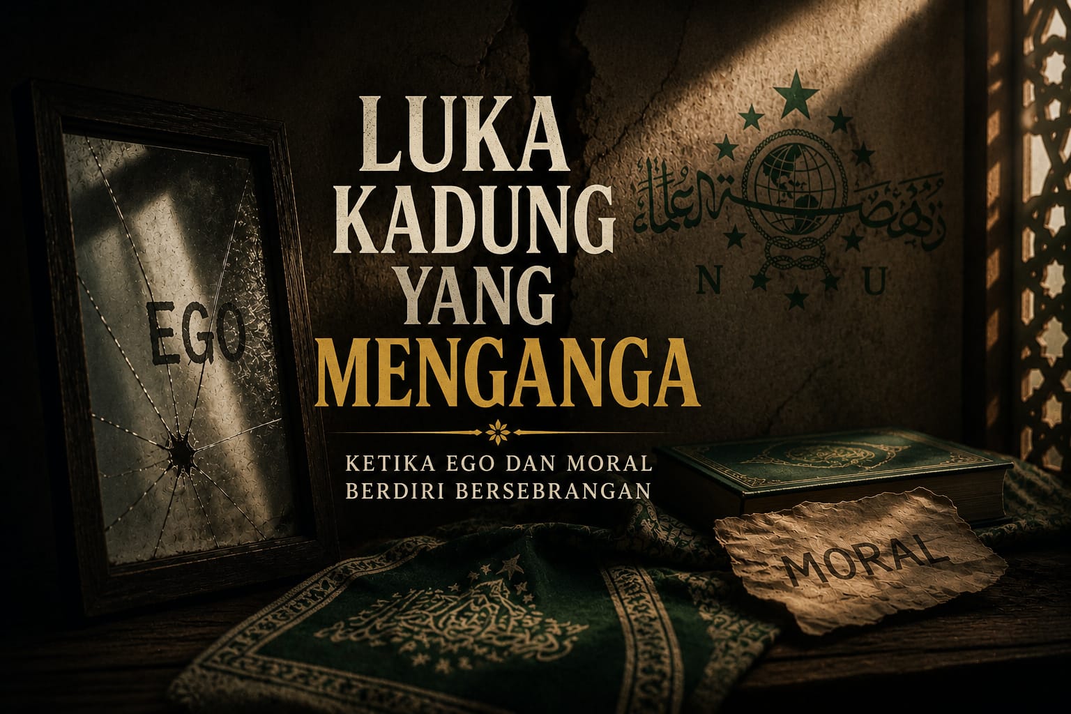 Luka yang kadung menganga: Ketika ego dan moral berdiri berseberangan