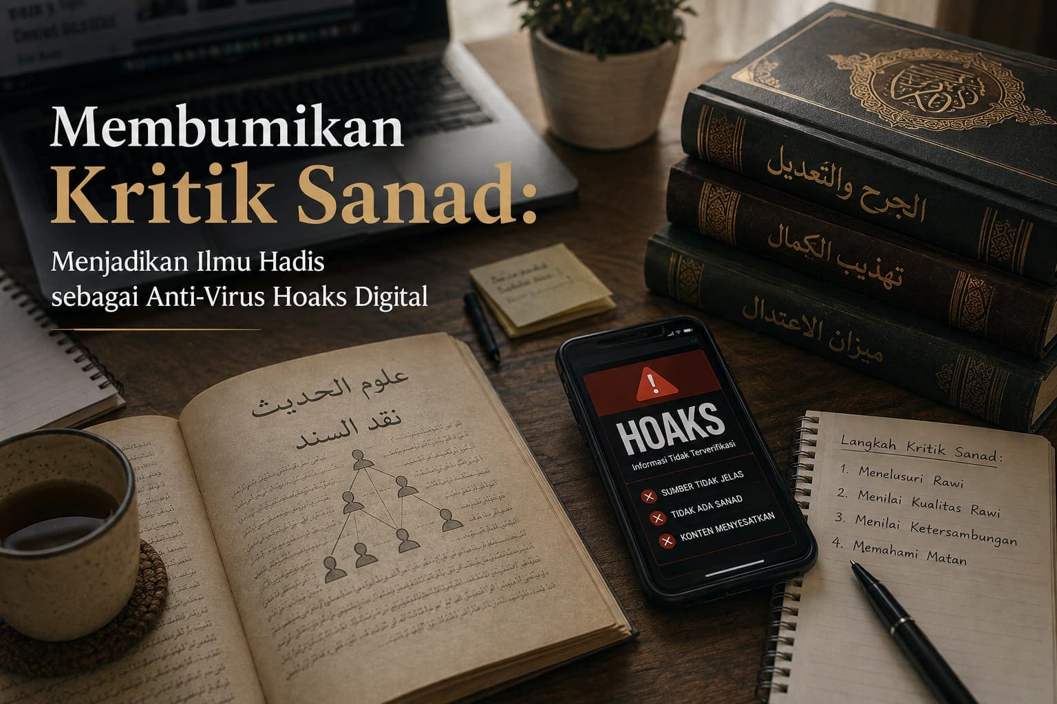 Membumikan Kritik Sanad: Menjadikan Ilmu Hadis sebagai Anti-Virus Hoaks Digital