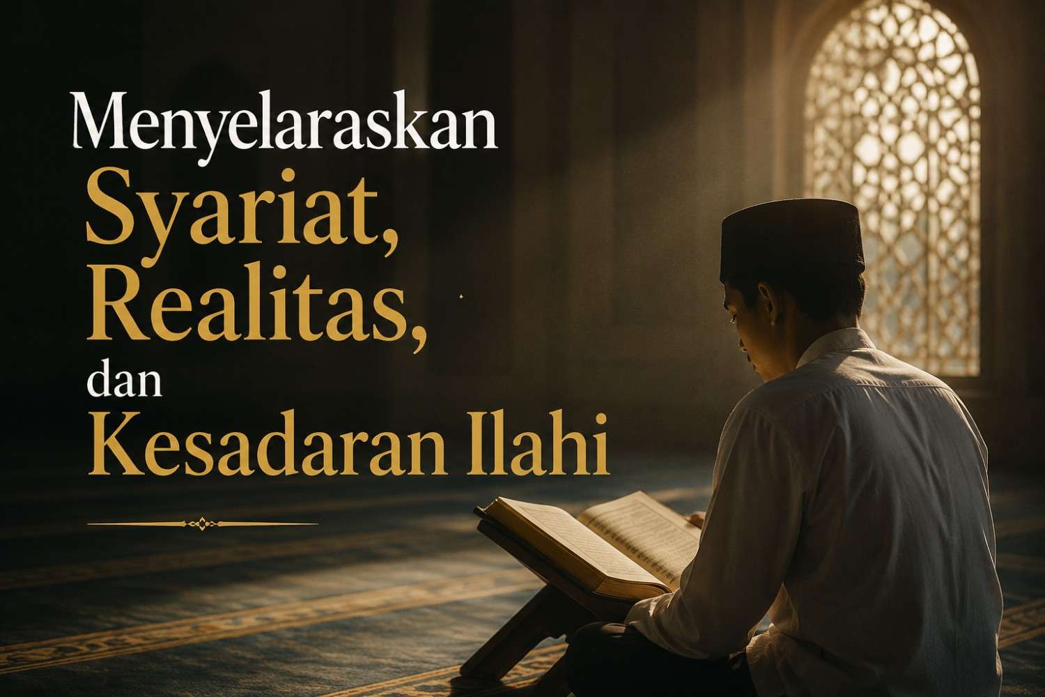 Menyelaraskan Syariat, Realitas, dan Kesadaran Ilahi