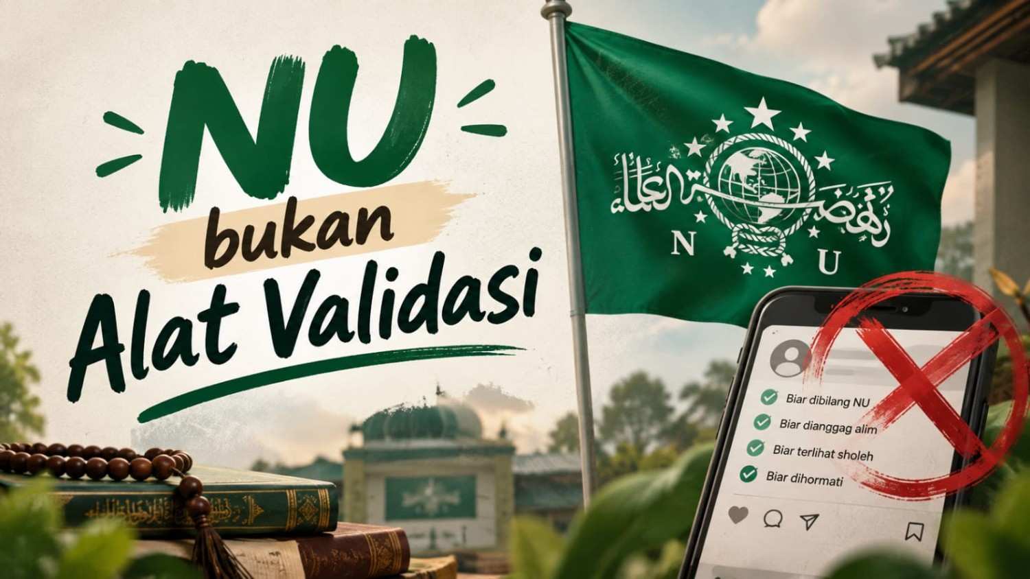 NU bukan alat validasi